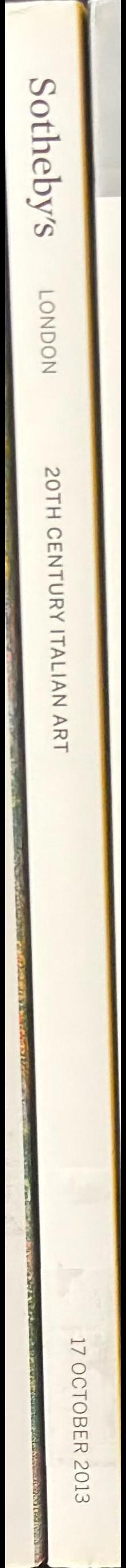 20th Century Italian art : auction in London, 17 October 2013, 6.30pm spine