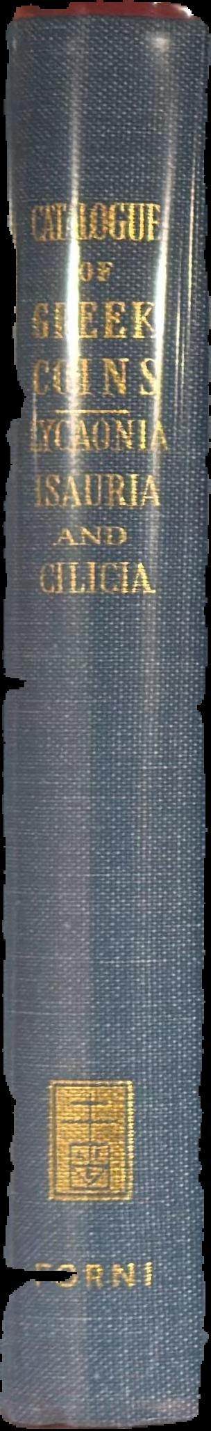 Catalogue of the Greek coins of Lycaonia, Isauria and Cilicia spine