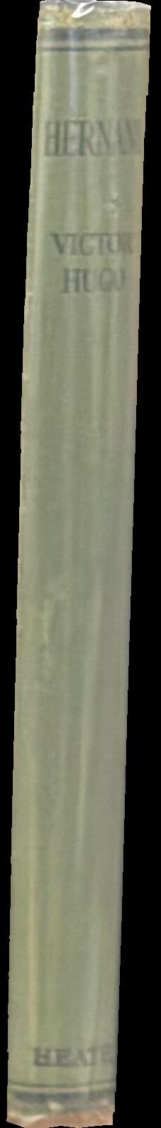 Selected poems by Victor Hugo spine