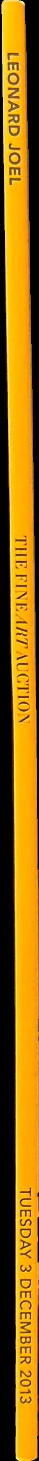 Fine art auction : Tuesday 3 December 2013 at 6.30pm, Melbourne spine