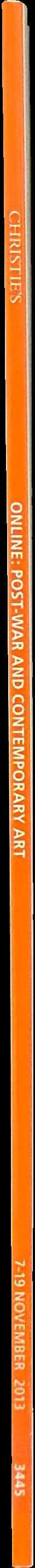 Online : Post-War and contemporary art, 7-19 November 2013 : sale information spine