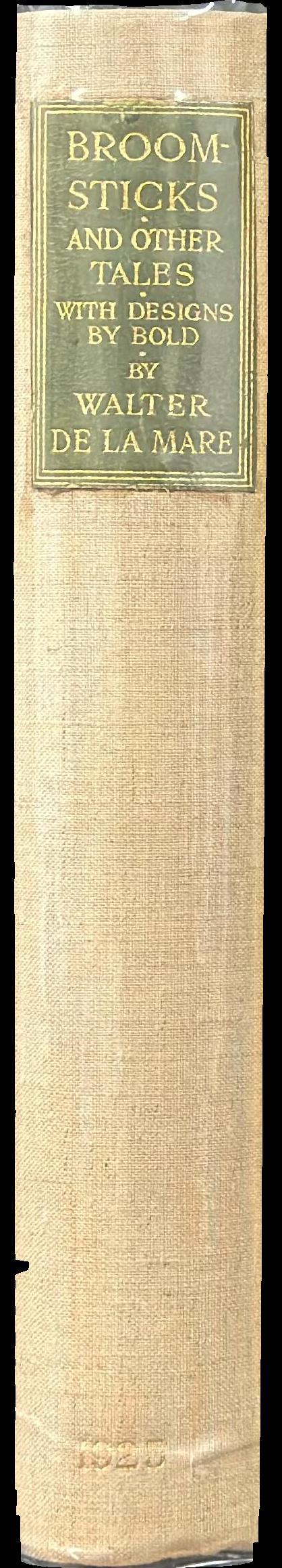 Broomsticks and other tales spine