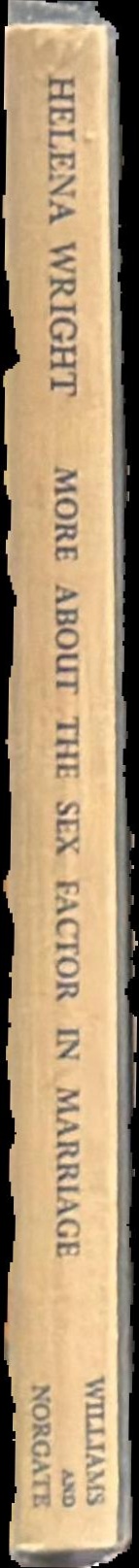 More about the sex factor in marriage spine
