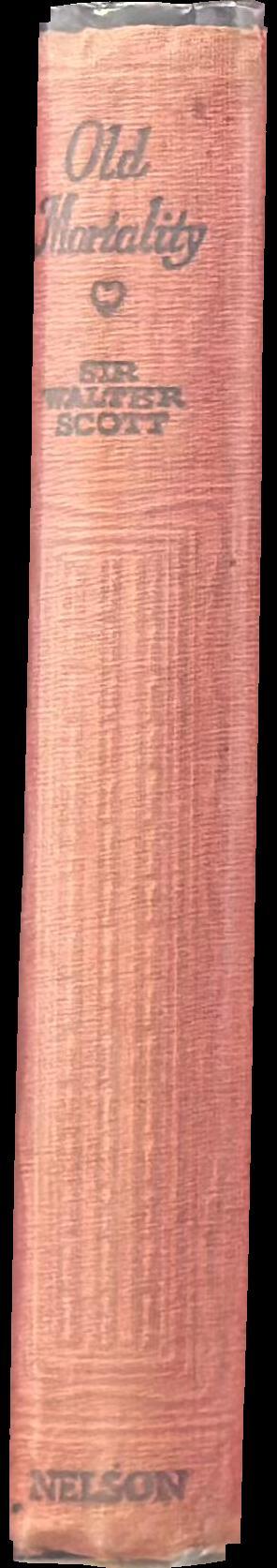 Old mortality / Sir Walter Scott spine