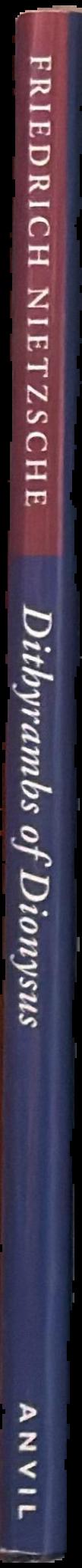 Dithyrambs of Dionysus (Dionysos-dithyramben) spine