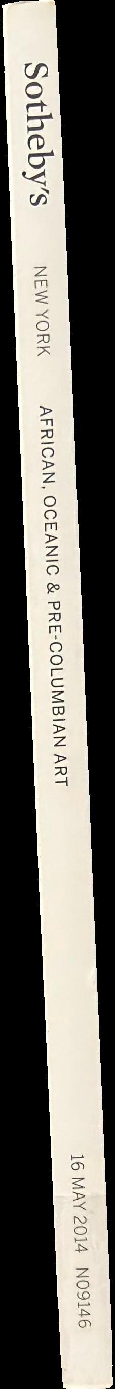 African, Oceanic and Pre-Columbian art : including property from the Krugier and Lasansky Collections spine