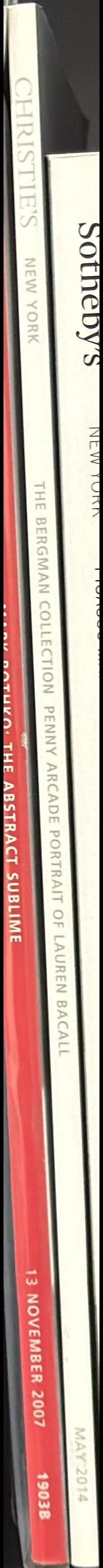 The Bergman Collection : Joseph Cornell : Penny Arcade portrait dossier spine
