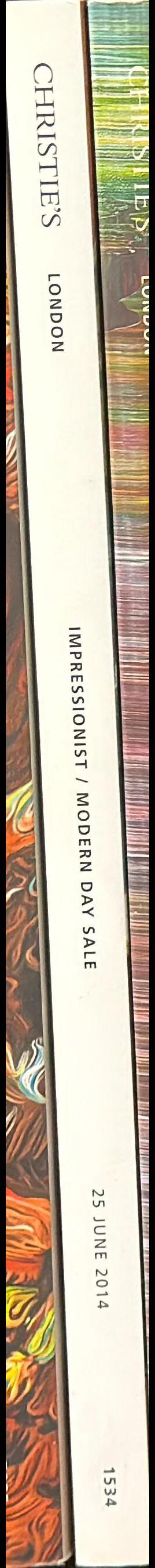Impressionist/modern day sale : Wednesday 25 June 2014 spine