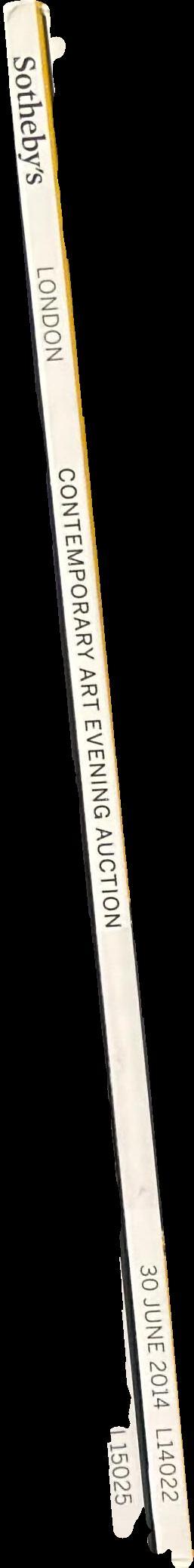 Contemporary art evening auction : auction in London, Monday 30 June 2014, 7pm spine