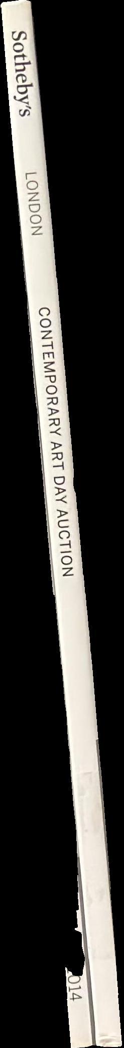Contemporary art day auction : auction in London, 18 October 2013 spine