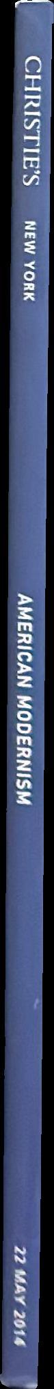 Highlights of American Modernism : Thursday 22 May 2014 spine