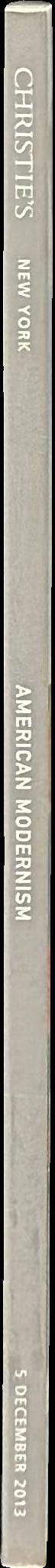 Highlights of American Modernism : Thursday 5 December 2013 spine
