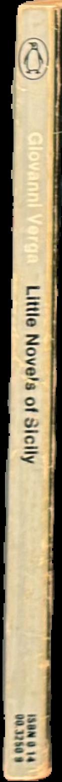 Little novels of Sicily / Giovanni Verga ; translated by D. H. Lawrence spine