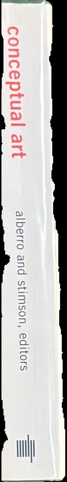 Conceptual art : a critical anthology spine