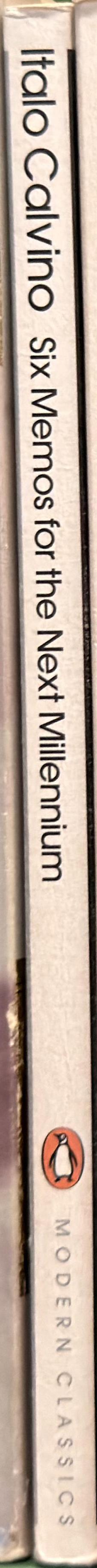 Six memos for the next millennium spine