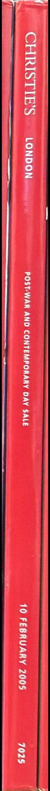 Post-war and contemporary day sale : Thursday 10 February 2005 spine