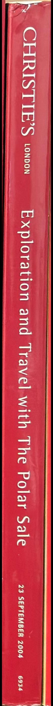 Exploration and travel with the Polar sale : Thursday 23 September 2004 spine