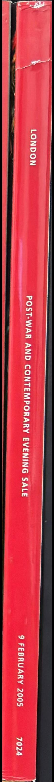 Post-war and contemporary : Wednesday 9 February 2005 spine