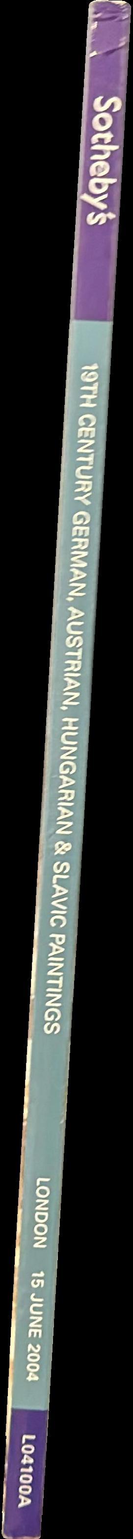 19th Century German, Austrian, Hungarian and Slavic paintings : London, Tuesday 15 June 2004 spine