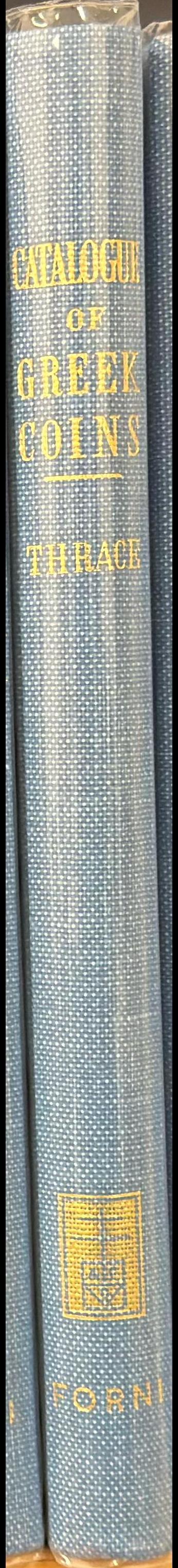 Catalogue of Greek coins : the Tauric Chersonese, Sarmatia, Dacia, Moesia, Thrace, &c spine