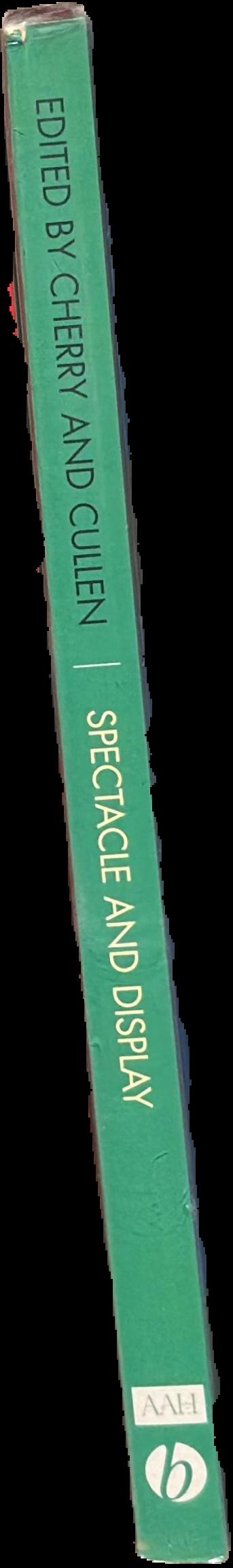 Spectacle and display spine