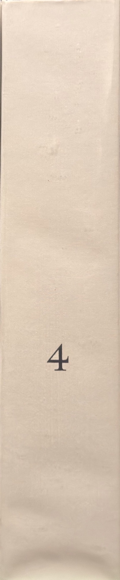 Brett Whiteley catalogue raisonné 1955-1992 : volume 4 : drawings and paintings 1980-1992 spine