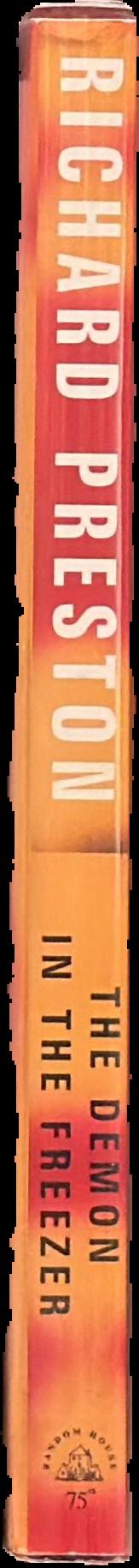 The demon in the freezer : a true story spine