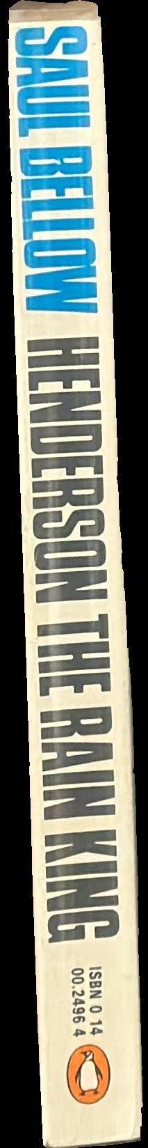 Henderson the rain king spine