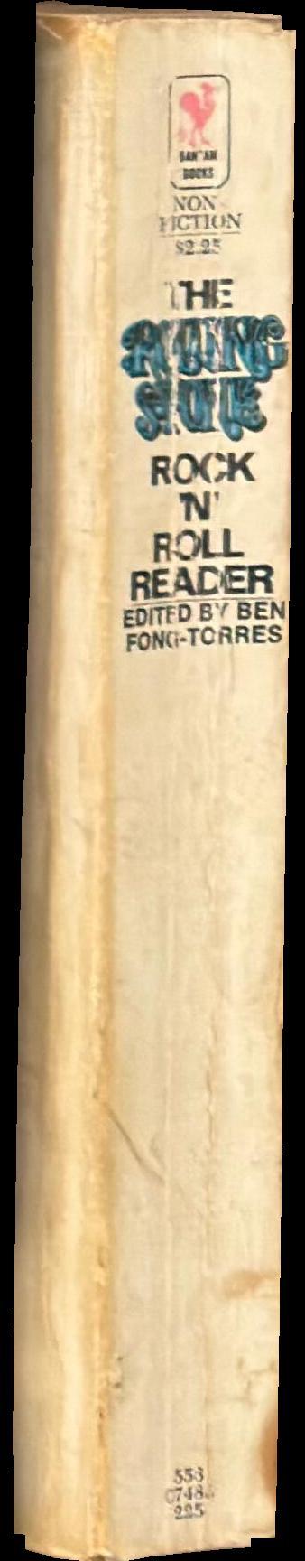 The Rolling Stone rock'n'roll reader / edited by Ben Fong-Torres spine