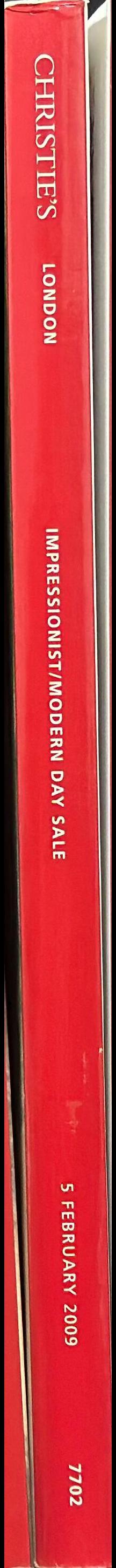 Impressionist/modern day sale : Thursday 5 February 2009 spine