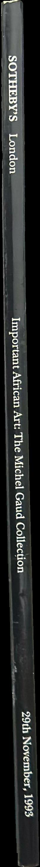 Important African art : the Michel Gaud collection spine