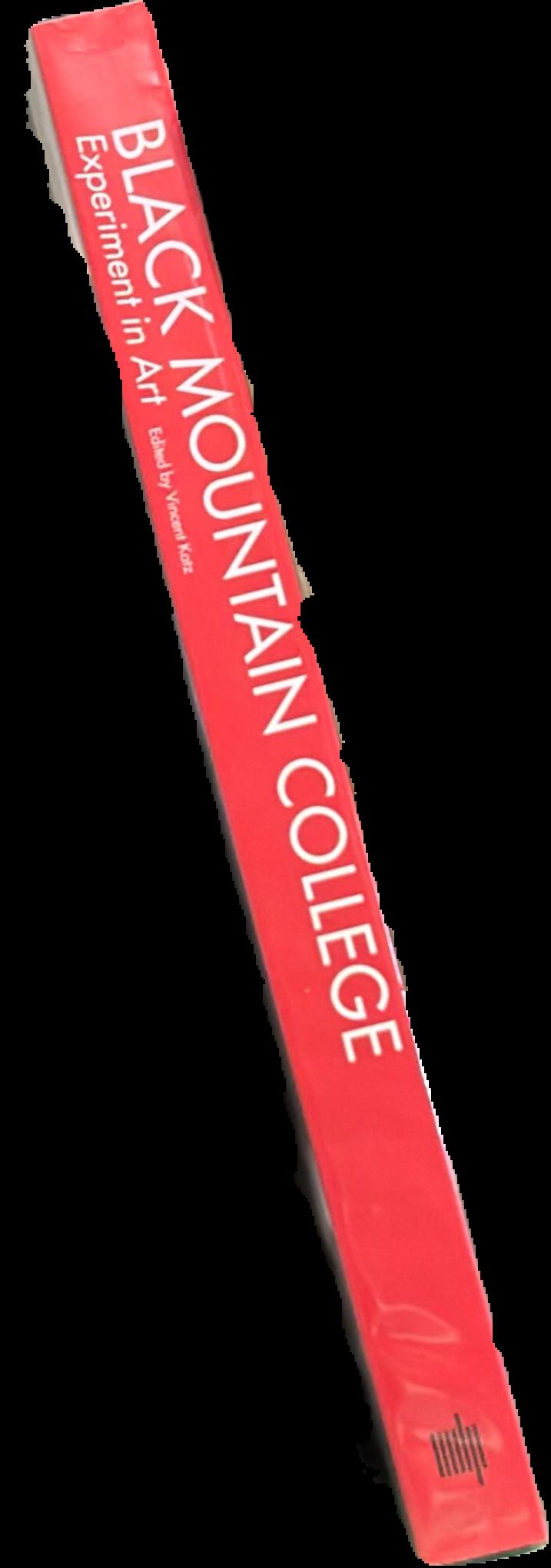 Black Mountain college : experiment in art spine