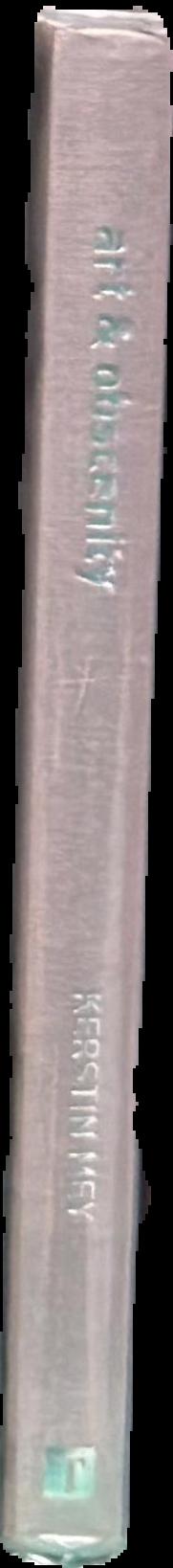 Art and obscenity spine