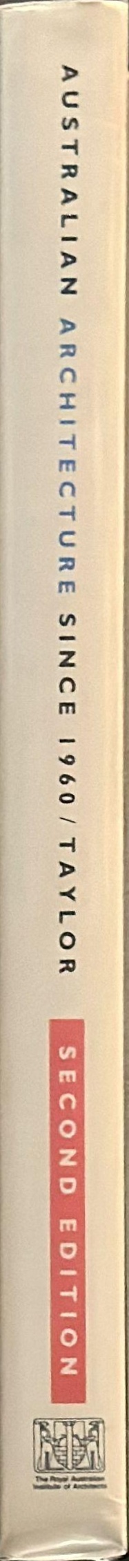 Australian architecture since 1960 spine