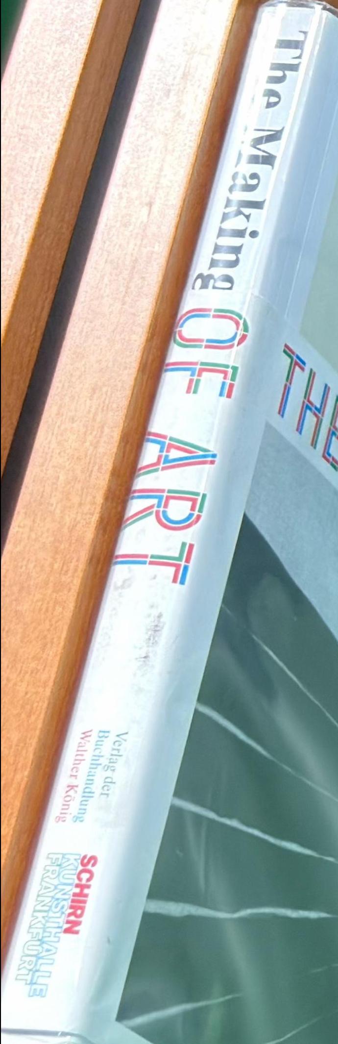 The making of art spine