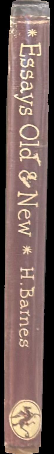Essays old and new spine