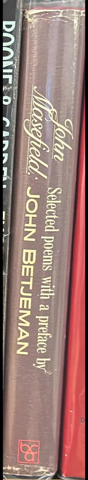 Selected poems spine