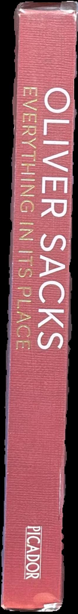 Everything in its place : first loves and last tales spine