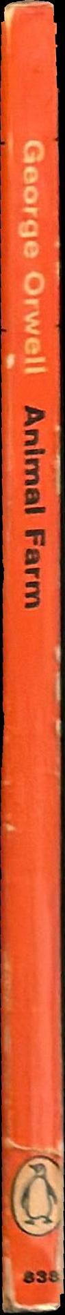 Animal farm : a fairy story spine