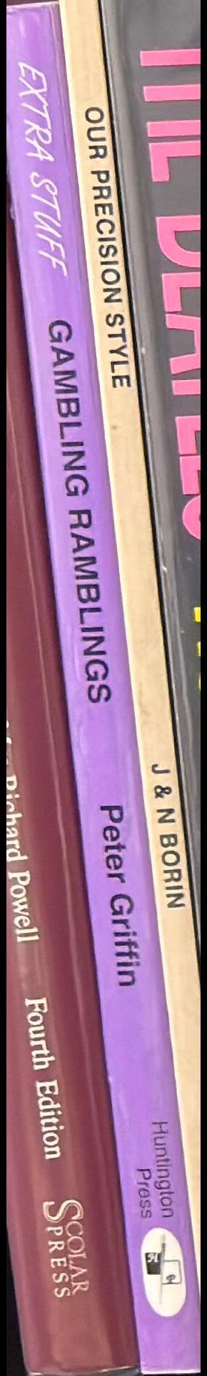 Extra stuff : gambling ramblings / Peter Griffin spine