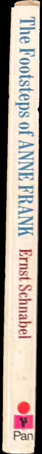The footsteps of Anne Frank spine
