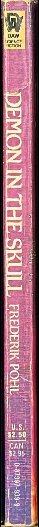 Demon in the skull spine