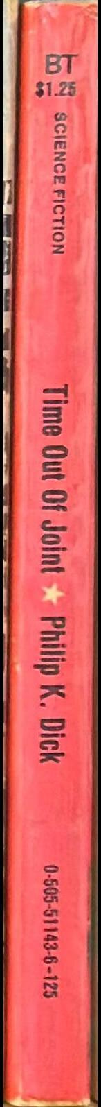 Time out of joint spine