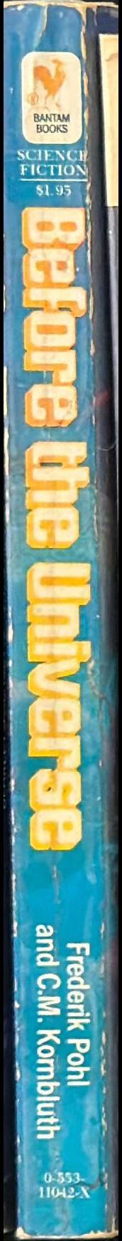 Before the universe : and other stories spine