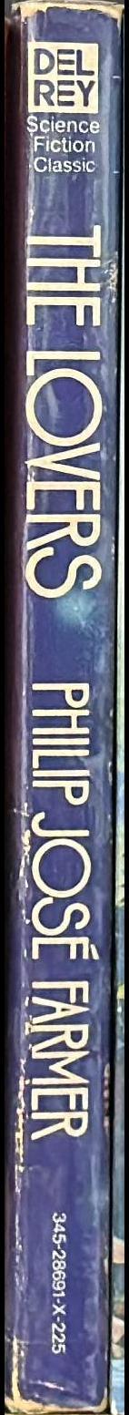 The lovers / Philip Jose Farmer spine