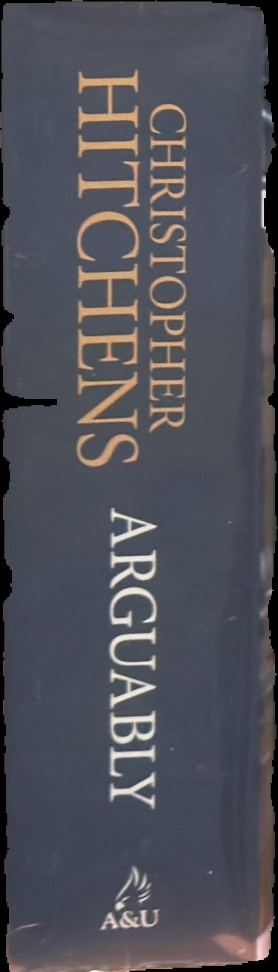Arguably / Christopher Hitchens spine