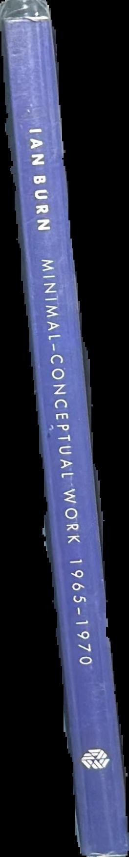 Ian Burn : minimal-conceptual work 1965-1970 spine