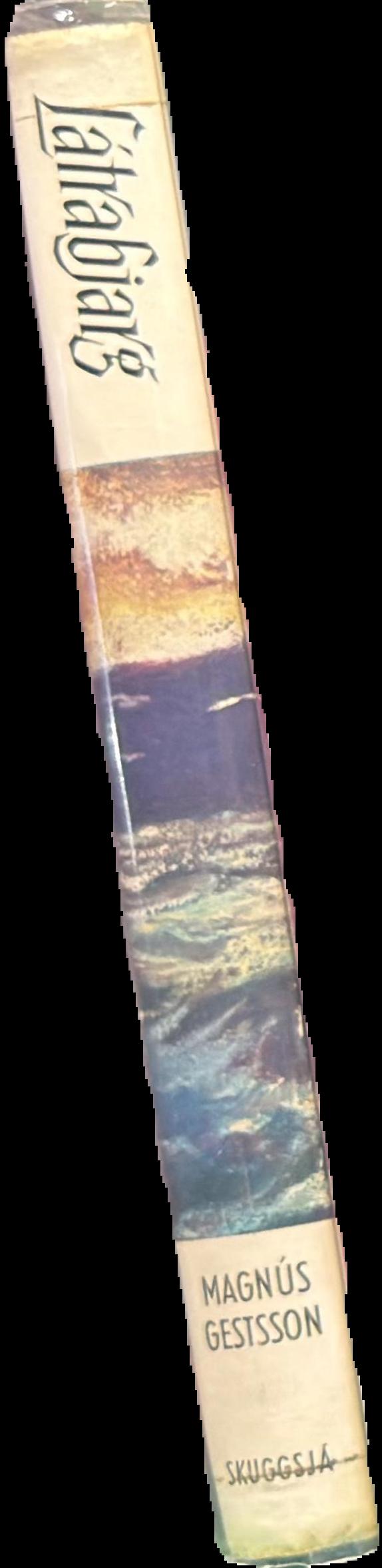Látrabjarg. Nytjar, björgun, sögur og sagnir [= Látrabjarg. Uses, rescues, stories and legends] spine