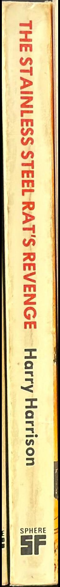 The Stainless Steel Rat's revenge spine