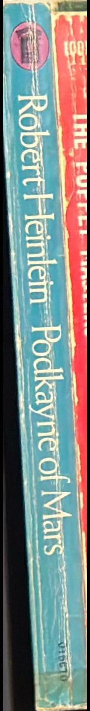 Podkayne of Mars / Robert Heinlein spine